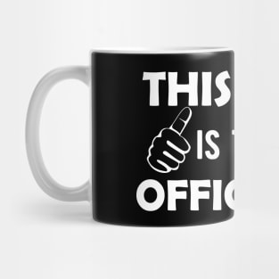 Officiant - This guy is the officiant Mug